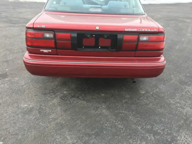 1992 toyota corolla le sedan automatic great shape classic !