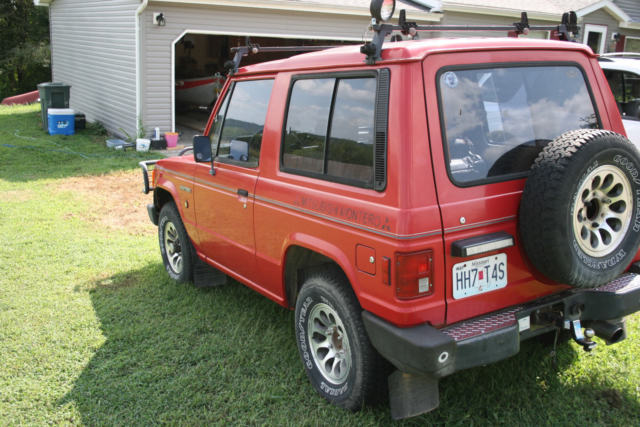 1988 gen 1 mitsubishi montero sport swb survivor/driver video extra parts