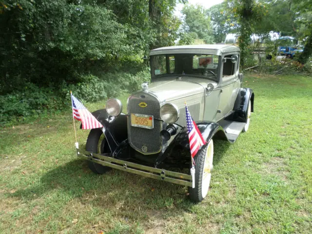1930 ford model coupe a real nice driver mass. ready to tour aaca scta v8