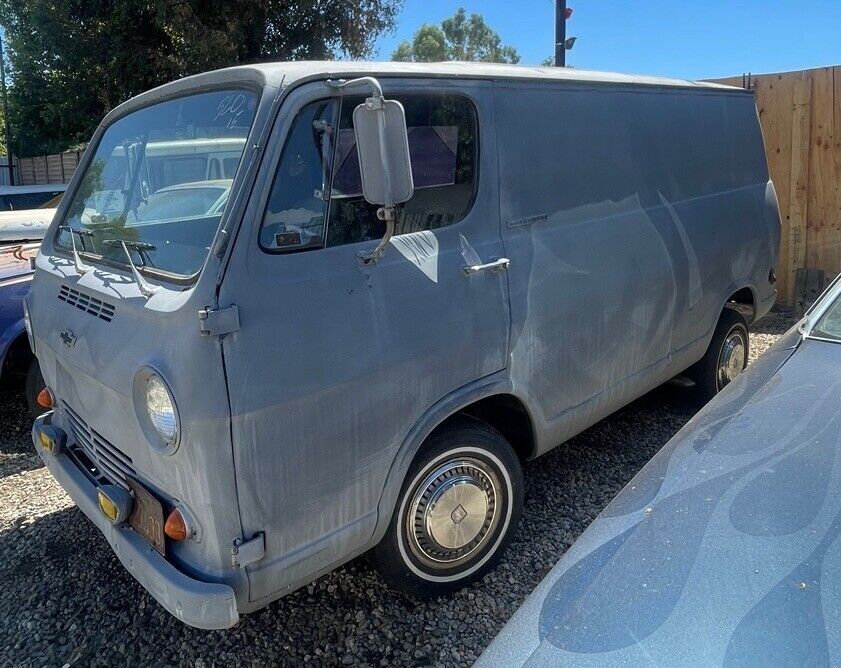 1966 chevrolet van van grey rwd automatic
