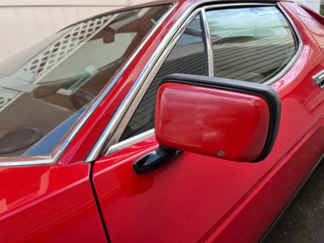 1980 maserati merak ss coupe red rwd manual tan