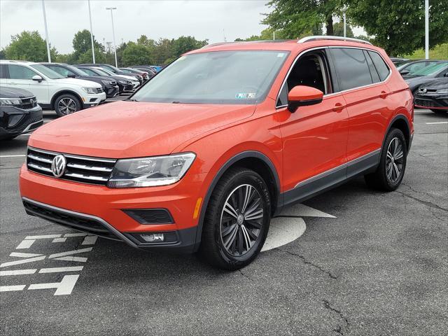 2018 volkswagen tiguan 2.0t sel