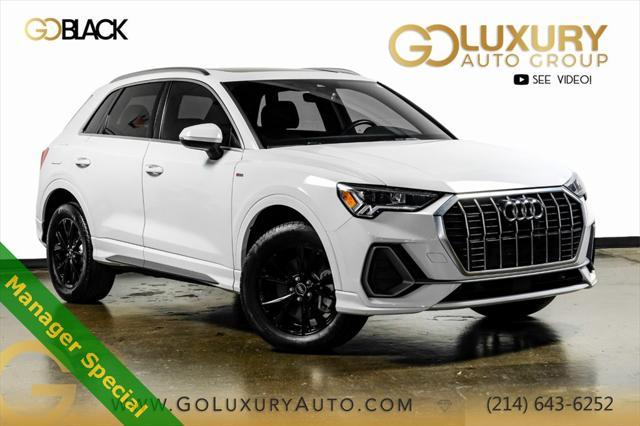 2022 audi q3 45 s line premium plus