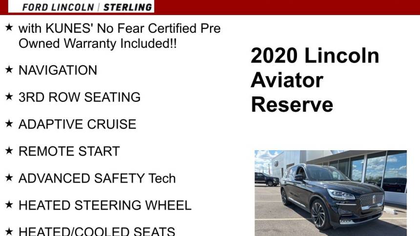 2020 lincoln aviator reserve