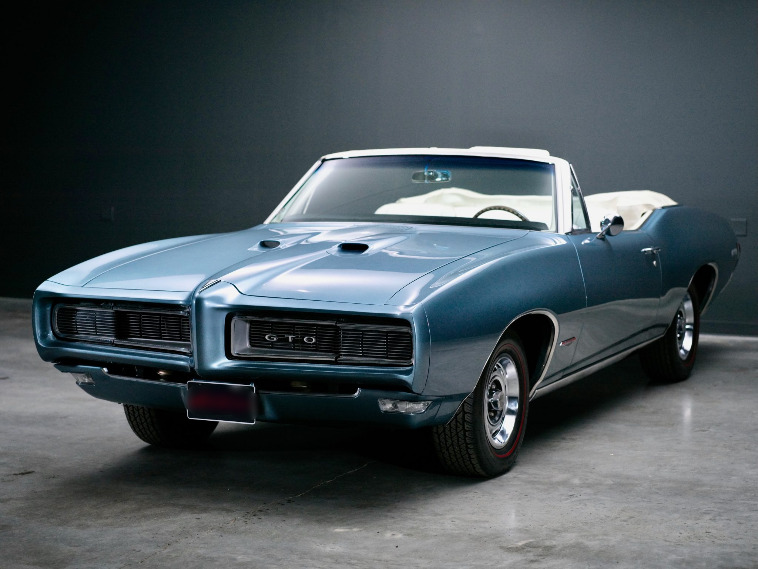 1968 pontiac gto convertible