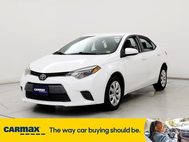2015 toyota corolla le
