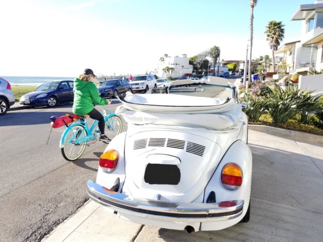 1977 volkswagon beetle classic karmann fuel injection convertible