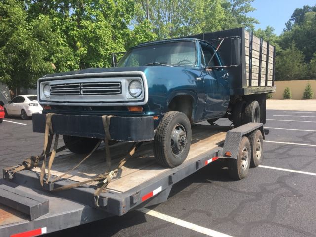 1972 dodge truck w300 power wagon 4x4 rare only 943 made