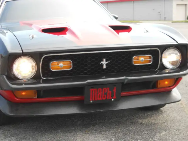 1971 ford mustang mach i fastback 2-door 5.0l... 302 high output