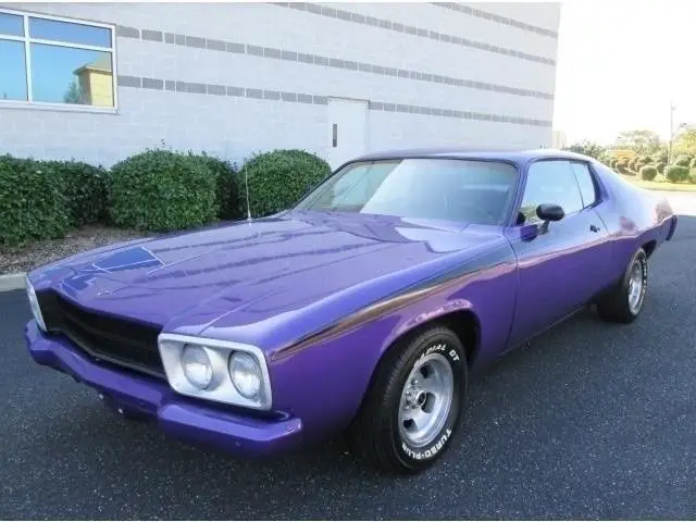 1973 plymouth satellite road runner tribute plum crazy 1 of a kind classic