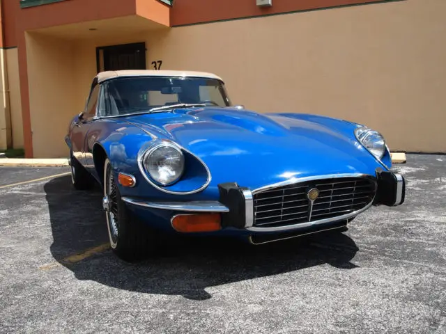 1973 jaguar e-type xke roadster v12 classic