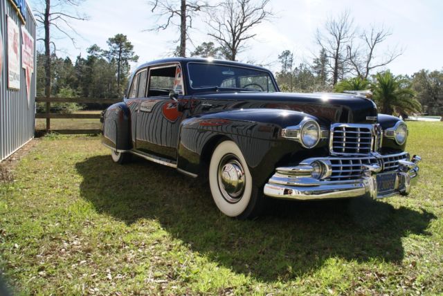 lincoln cont. coupe 1947 like packard cadillac superb 12 cyl no reserve classic