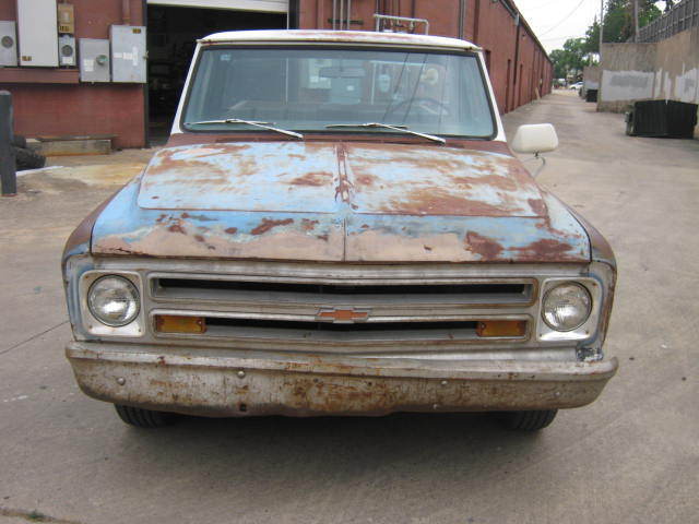 1968 chevy c20 longhorn!! rare no reserve barn find shop truck patina runs/drive