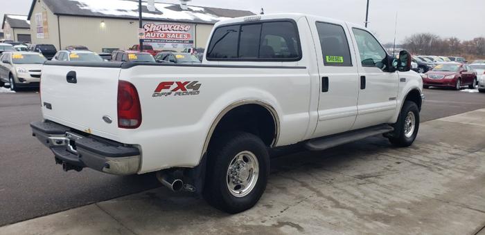 used 2003 ford f350 4x4 crew cab lariat chesaning, mi 48616 for sale in chesaning, michigan