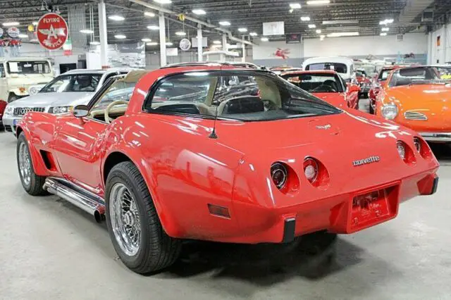 1979 chevrolet corvette 89058 miles red coupe l-82 350ci v8 automatic