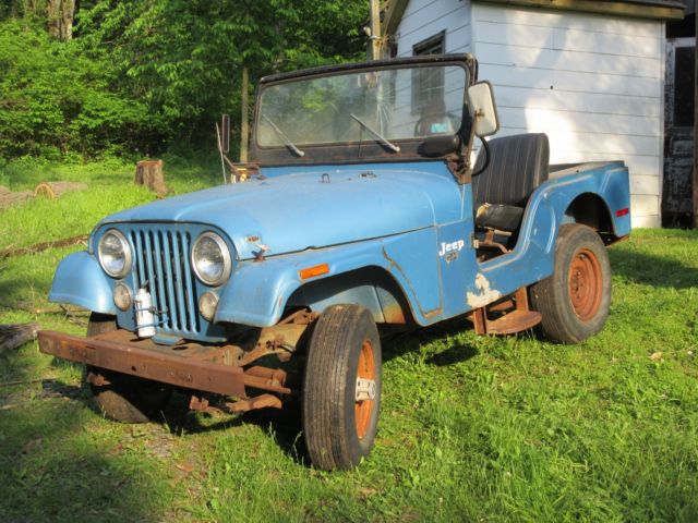 stock unmolested 1974 amc jeep cj5. original. cj-5. runs and drives. dana 44