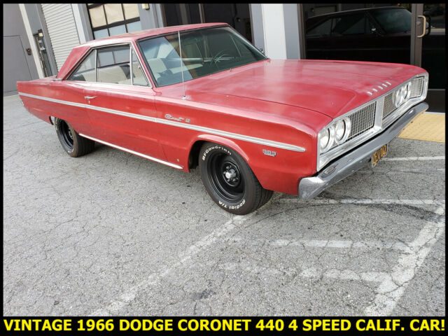 rare vintage 1966 dodge coronet 440! 4 speed manual 440 v8 california classic!