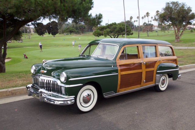 1949 desoto deluxe woodie station wagon restored to concour #1 rare