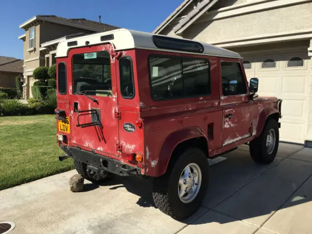 1989 land rover 90 defender county station wagon 4x4 d90 landrover landy csw awd
