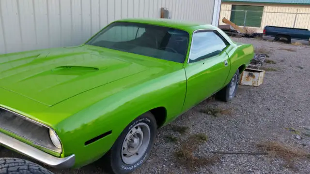 1970 plymouth barracuda base 5.2l