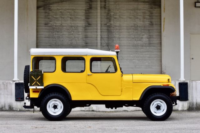 1974 jeep wrangler cj-6 rare **forest service**