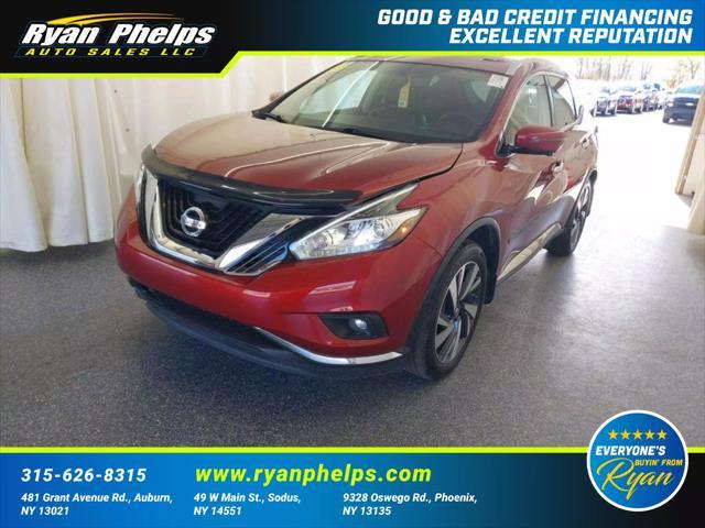 2018 nissan murano platinum