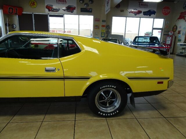 1971 ford mustang mach 1 95597 miles yellow 351 automatic