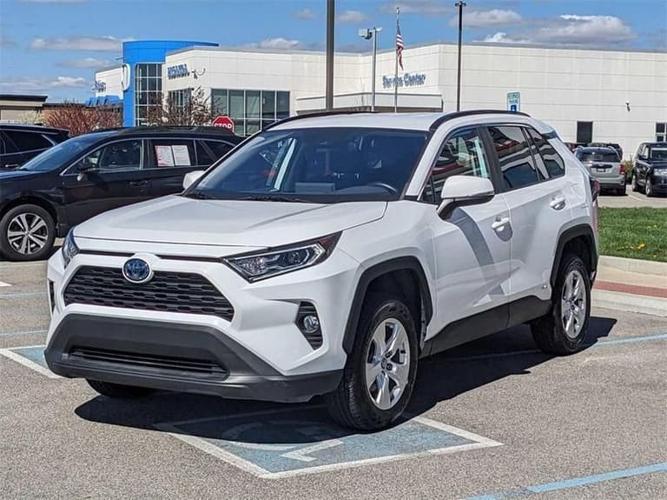 2021 toyota rav4 hybrid xle sport utility 4d in fishers, indiana