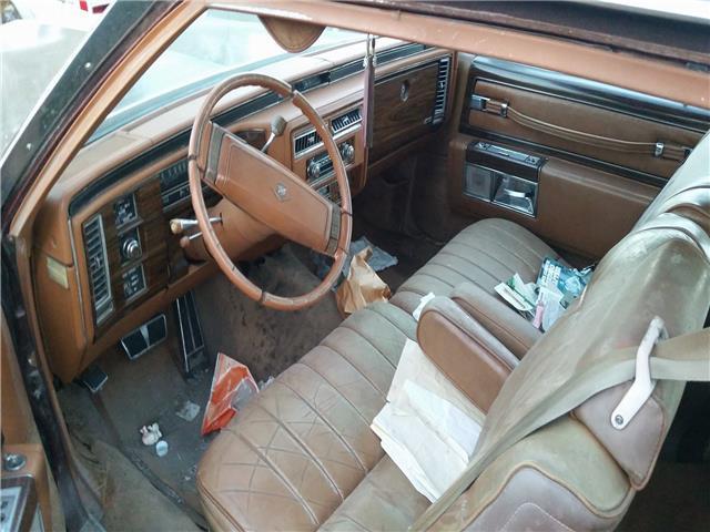 1978 cadillac coupe deville brown automatic