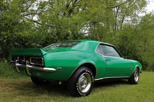 1968 chevrolet camaro rs/ss 396 4 speed 12 bolt ps pb frame off