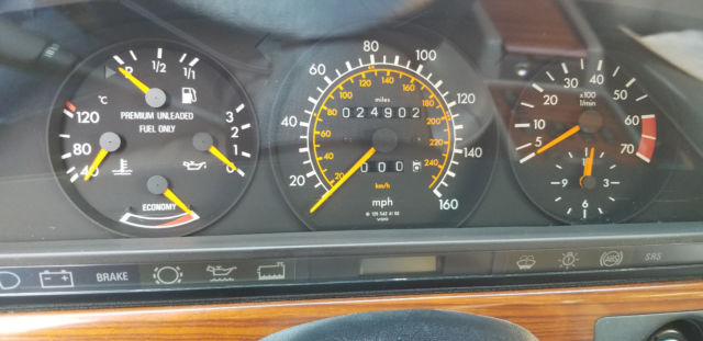 beautiful 1990 mercedes benz 420 sel w/ less than 25k