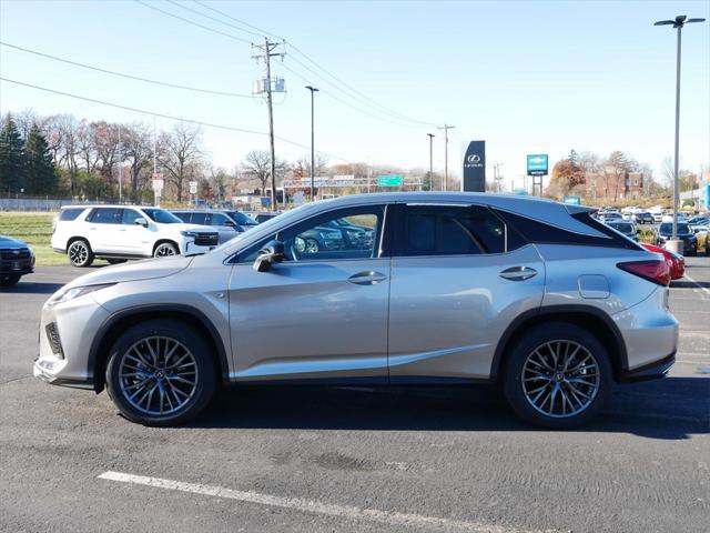 2022 lexus rx 350 f sport handling