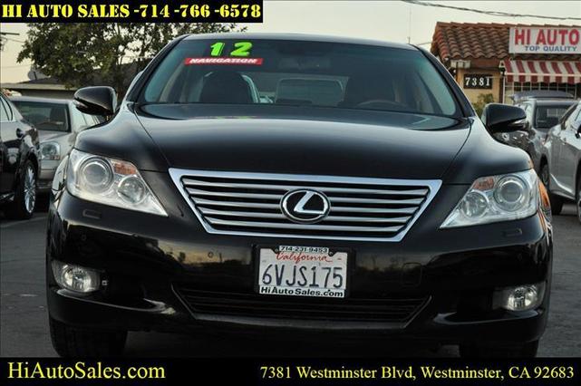 2012 lexus ls 460