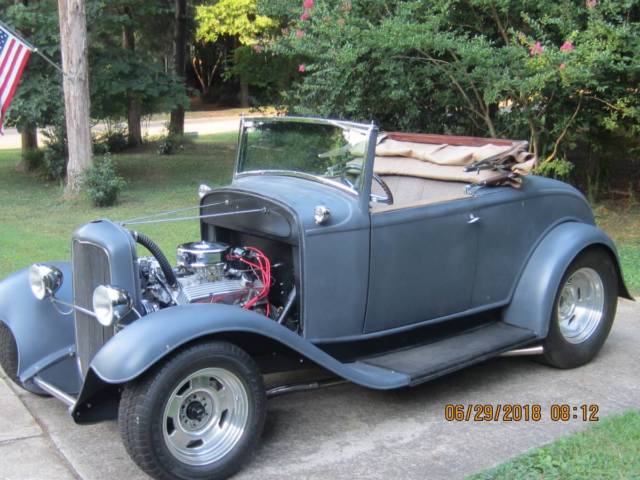 1932 ford cabriolet roadster runs drives needs finished nice build!! all steel