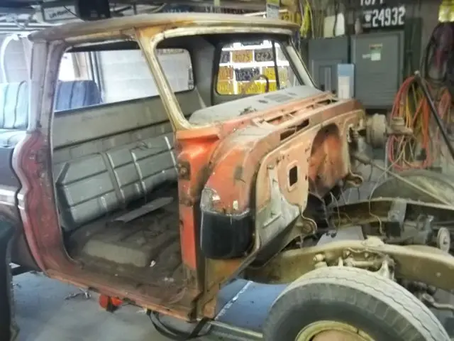 1966 chevrolet c-20 custom camper chevy truck project lot of nice parts