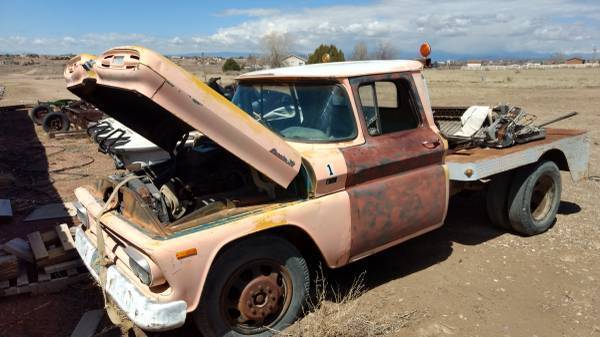 truck 1961 chevy apache flatbed