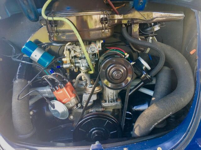 1969 volkswagen beetle (navy, excellent condition, model 1302, vintage)
