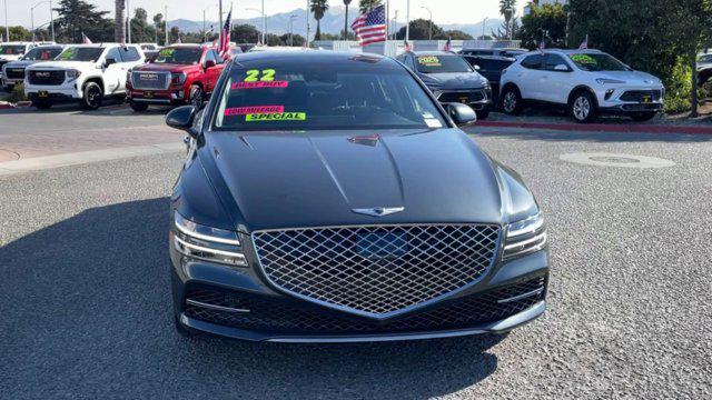 2022 genesis g80 2.5t rwd