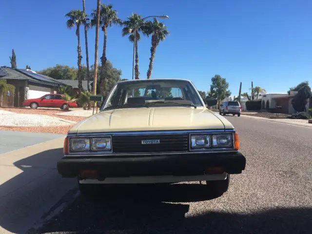 1981 toyota corona super classic low miles 58,972 original miles