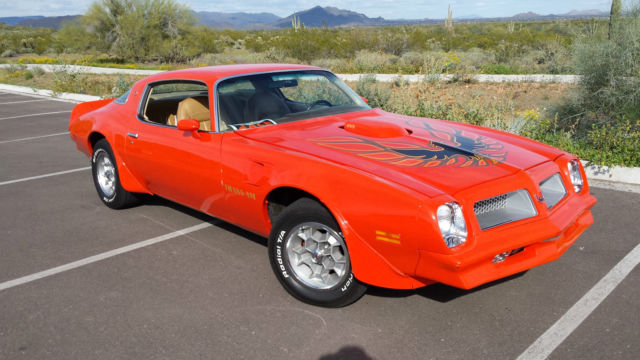 1976 pontiac firebird trans am coupe 2-door 7.5l