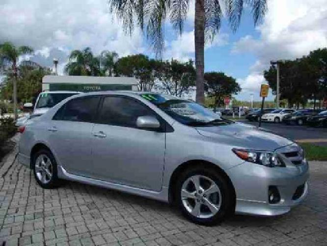 2011 toyota corolla s in coconut creek, fl