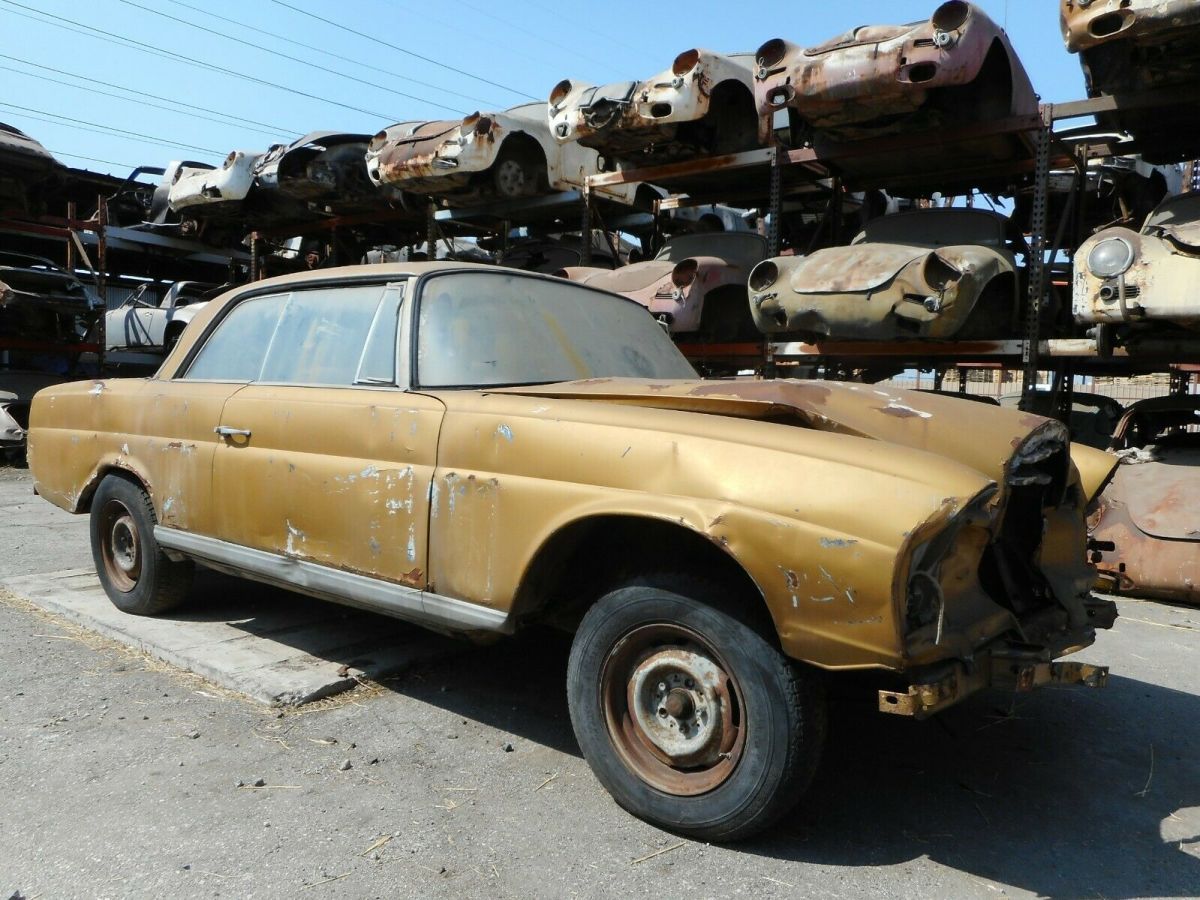 1964 mercedes 220se sunroof coupe project car for restoration no reserve 111 220