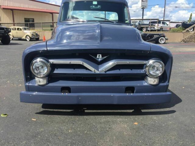 ford is a 55 resto-moded truck with a 347 v8 auto , lowered .. take a look