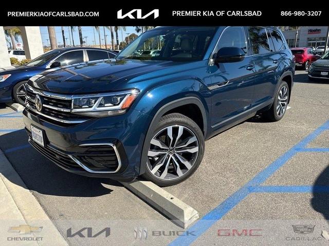 2021 volkswagen atlas 3.6 v6 sel premium r-line