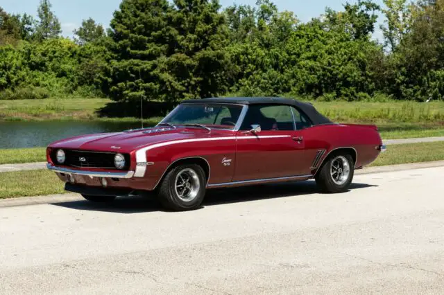 1969 chevrolet camaro ss convertible x11 cold air conditioning bucket seats