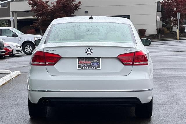 2013 volkswagen passat 2.0 tdi se w/ sunroof
