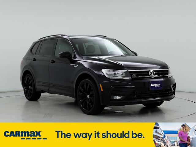 2021 volkswagen tiguan se r-line black