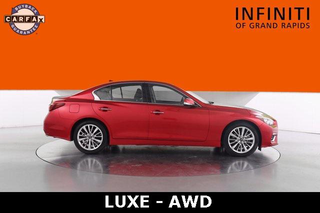 2021 infiniti q50 luxe awd