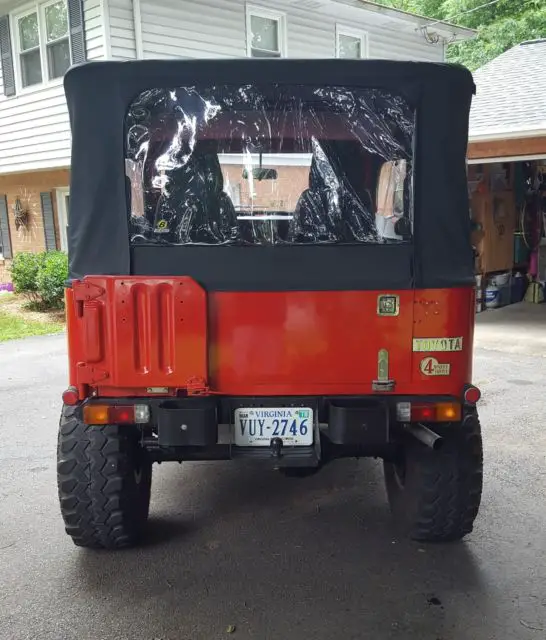 1975 toyota land cruiser fj40 soft top