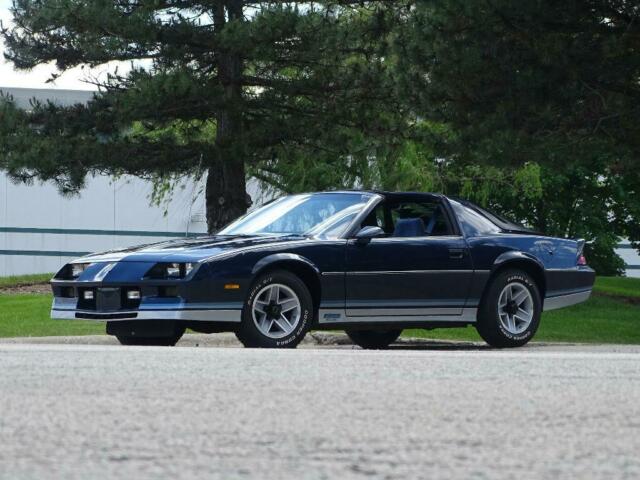 1982 chevrolet camaro z28 34,780 miles dark blue metallic coupe v8 4 speed manu